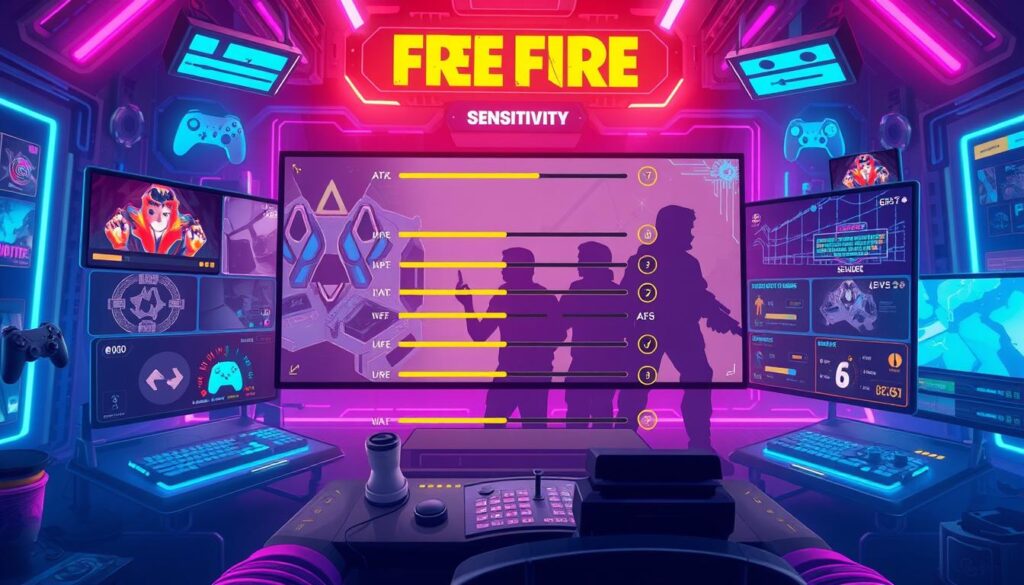 Tipos de sensibilidade no Free Fire